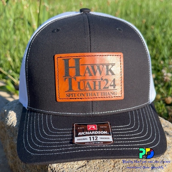 Hawk Tuah Spit on That Thang Hat - Dad Hat - Trucker Hat - Funny Viral Meme Gift - Picture 1 of 1